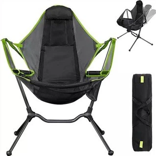 Úti samanbrjótanlegur tjaldstæði stóll